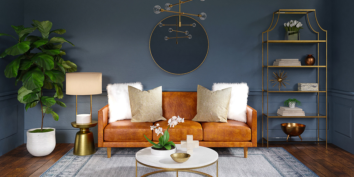 Interior Paint Trends 2022 moody blues